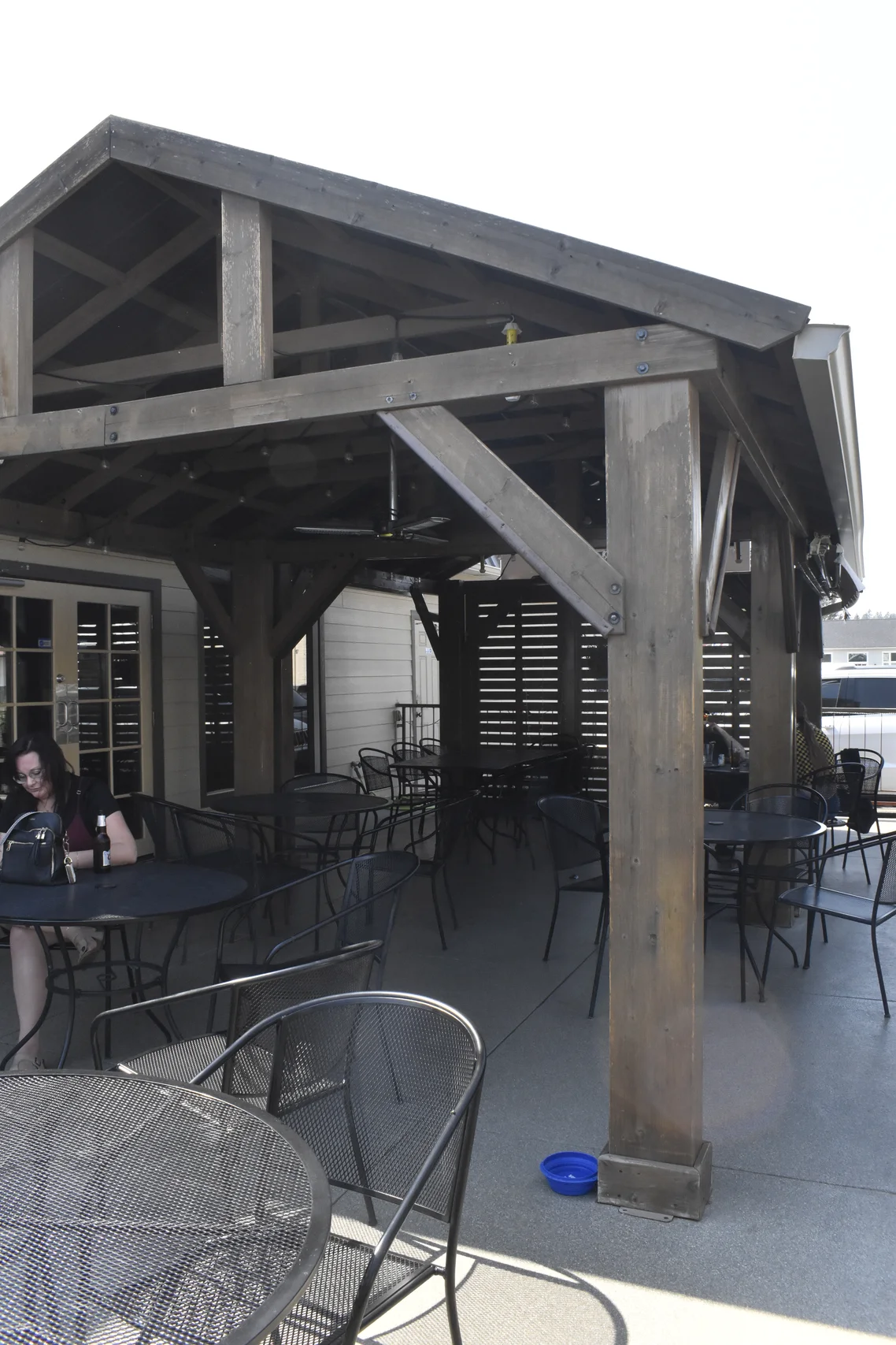 Outside seating