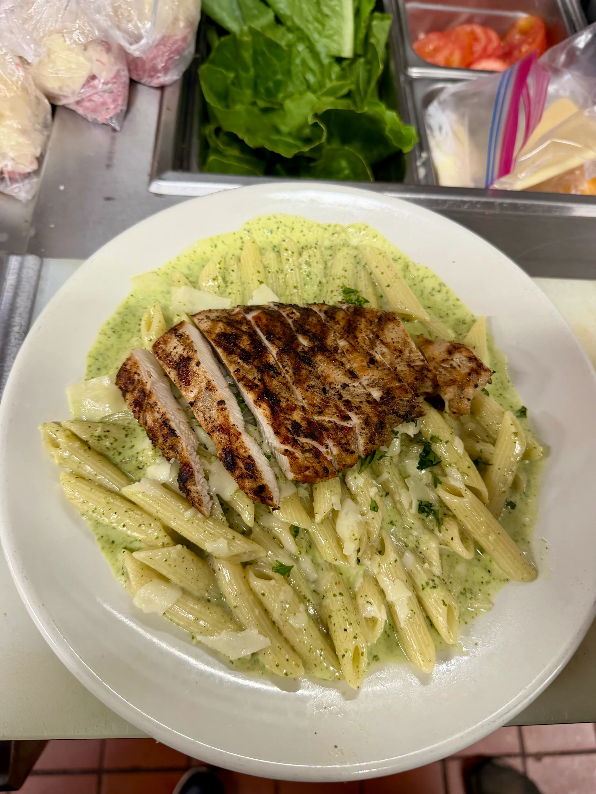 Pesto Penne Pasta